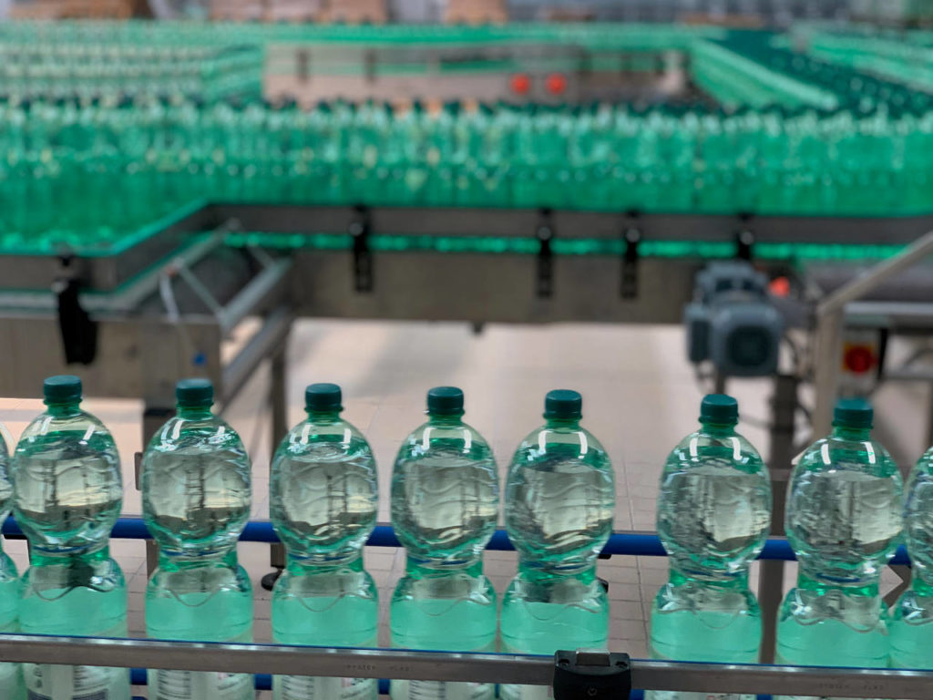 Chaîne de production de boissons non gazeuses