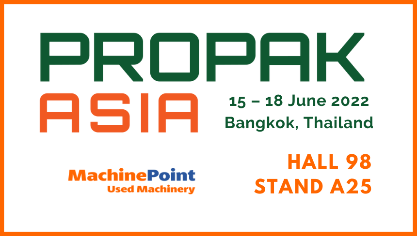 Used Machinery at ProPak Asia MachinePoint Stand