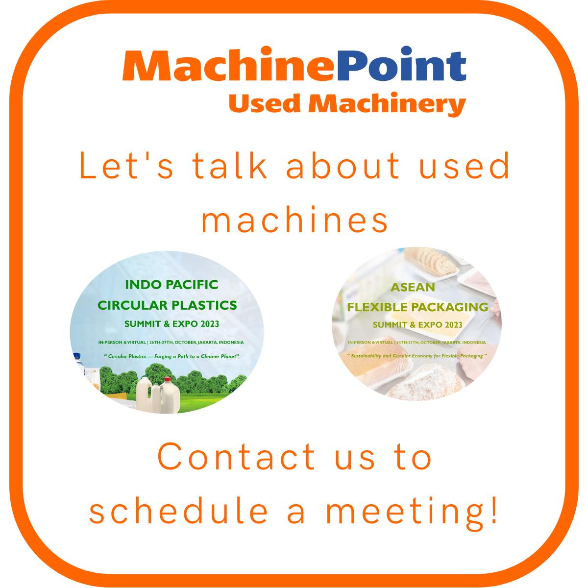 MachinePoint Sponsor beim ASEAN Flexible Packaging Summit 2023 ...