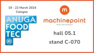 Explore MachinePoint’s used machinery solutions at Anuga Food Tec 2024