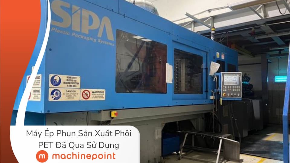Máy Ép Phun Sản Xuất Phôi PET Đã Qua Sử Dụng: MachinePoint