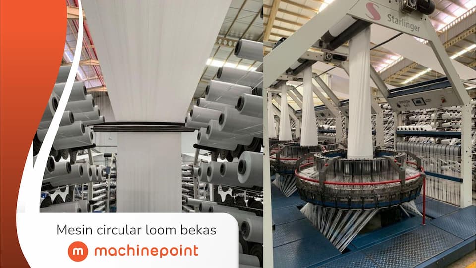 Mesin circular loom bekas