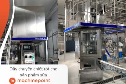 Dây chuyền chiết rót cho sản phẩm sữa