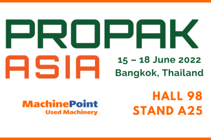Gebrauchte Maschinen bei ProPak Asia MachinePoint Stand