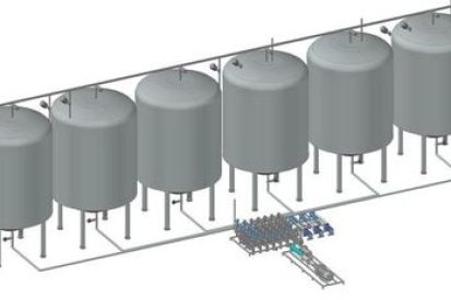 systèmes de mélange continu pour la production de boissons